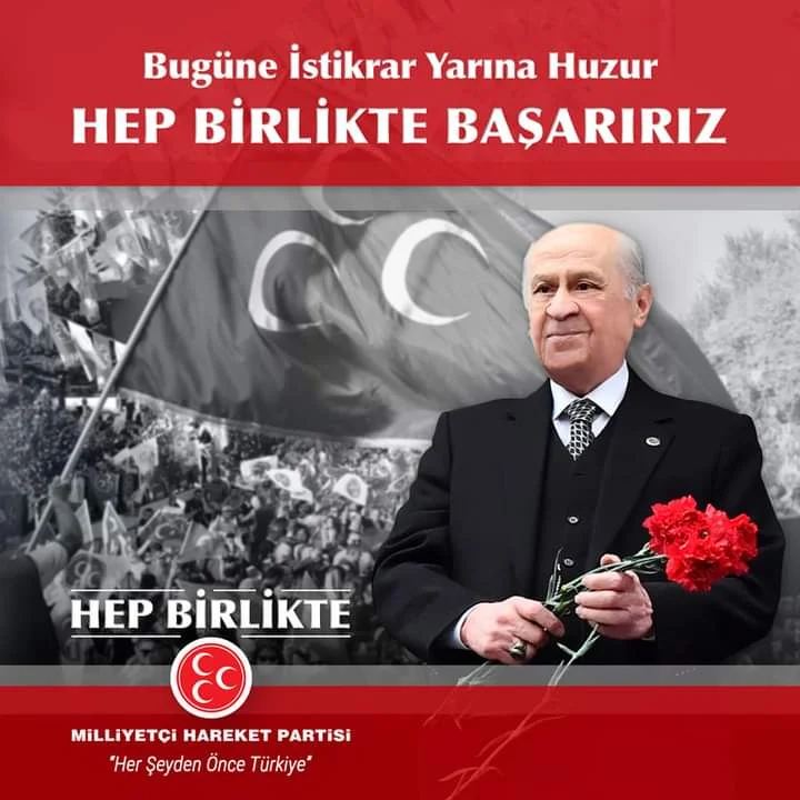 Bugüne İstikrar Yarına Huzur HEP BİRLİKTE BAŞARIRIZ